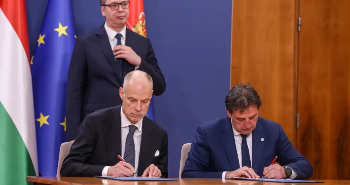 Sa jučeranjeg potpisivanja sporazuma u Beogradu/Anadolij