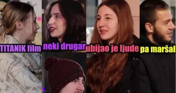 Pitali su mlade Beograđane ko je bio Tito/Screenshot