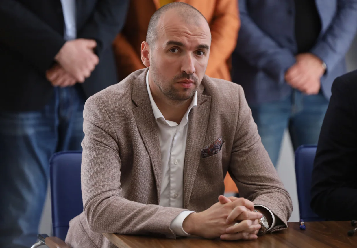 Načelnik sarajevske općine Stari Grad Irfan Čengić održao je pres konferenciju. Vedad Deljković/Senad Gubelić