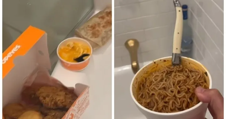 Neobična rutina u kupatilu/Screenshot/tiktok