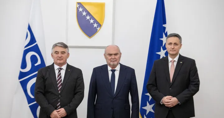 Željko Komšić, Feridun H. Sinirlioğlu, Denis Bećirović//