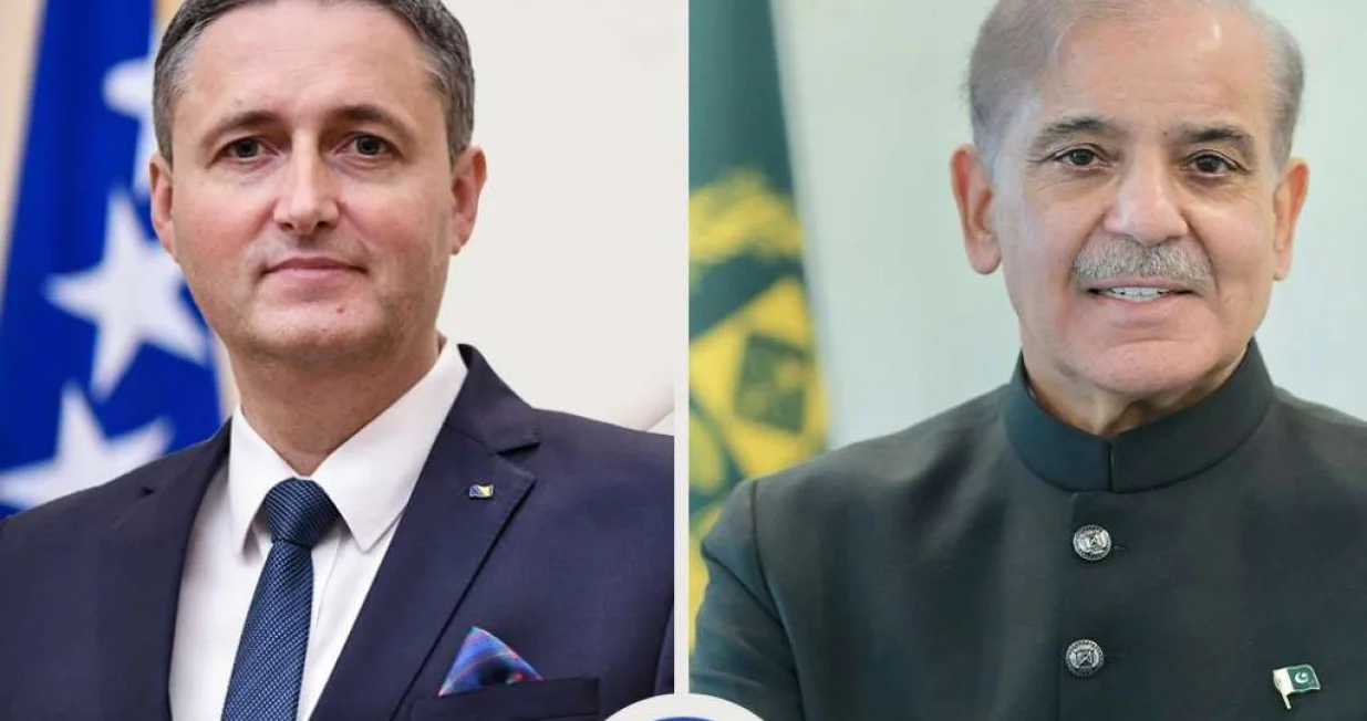 Telefonski razgovor Bećirovića i premijera Pakistana/Kabinet člana Predsjedništva BiH//