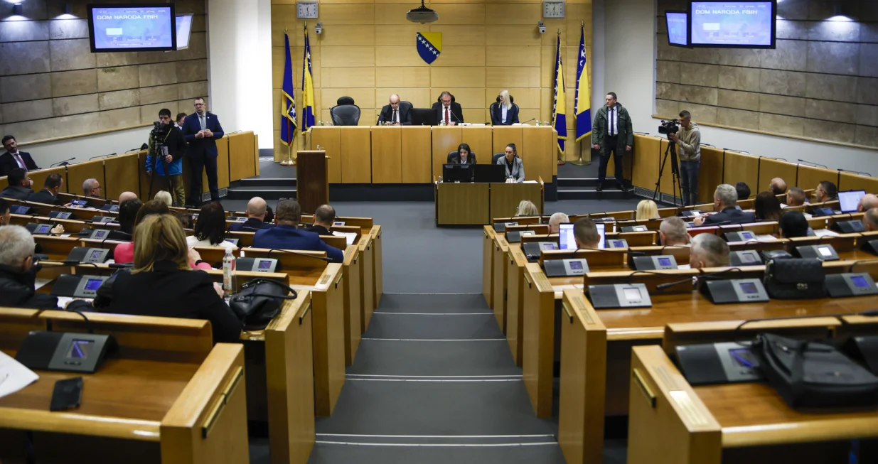 Sjednica Federalni parlament/Damir Deljo