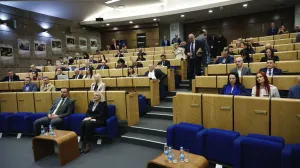 SARAJEVO, 20. marta (FENA) - Sjednica Doma naroda Federalnog parlamenta, 17. redovna u aktuelnom mandatu Doma, počela je u Sarajevu. (Foto FENA/Almir Razić)/