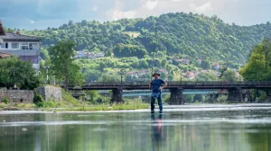 Faruk Šehić u normalnom i prirodnom okruženju/Dino Isaković