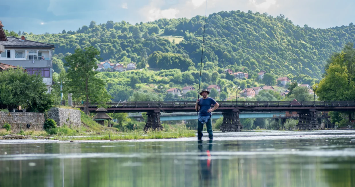 Faruk Šehić u normalnom i prirodnom okruženju/Dino Isaković