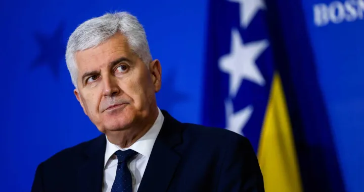 Čović se obratio medijima/Damir Deljo