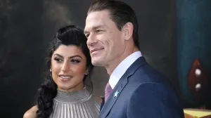 epa08120856 US Actor John Cena (R) and girlfriend Shay Shariatzadeh pose on the red carpet prior to the premiere of 'Dolittle' at the Regency Village Theater in Los Angeles, California, USA, 11 January 2020. EPA/DAVID SWANSON/David Swanson