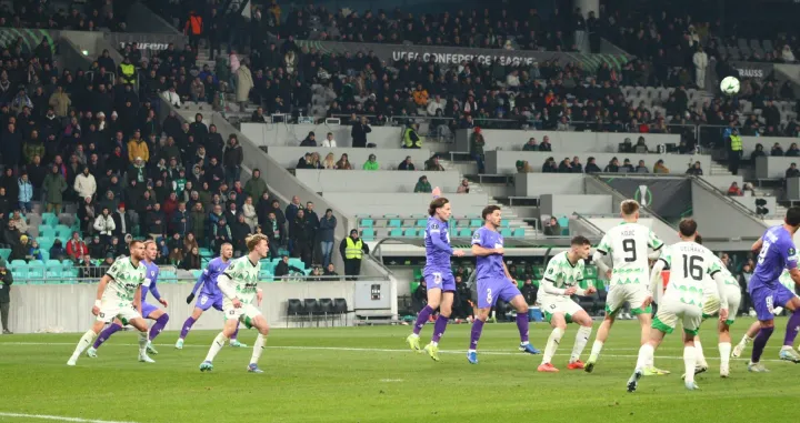 Detalj sa utakmice iz Ljubljane - Olimpija protiv Borca (FOTO: Slaven Petković)