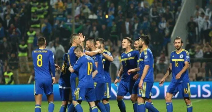 Haris Medunjanin i Ervin Zukanović (FOTO: N/FS BiH)