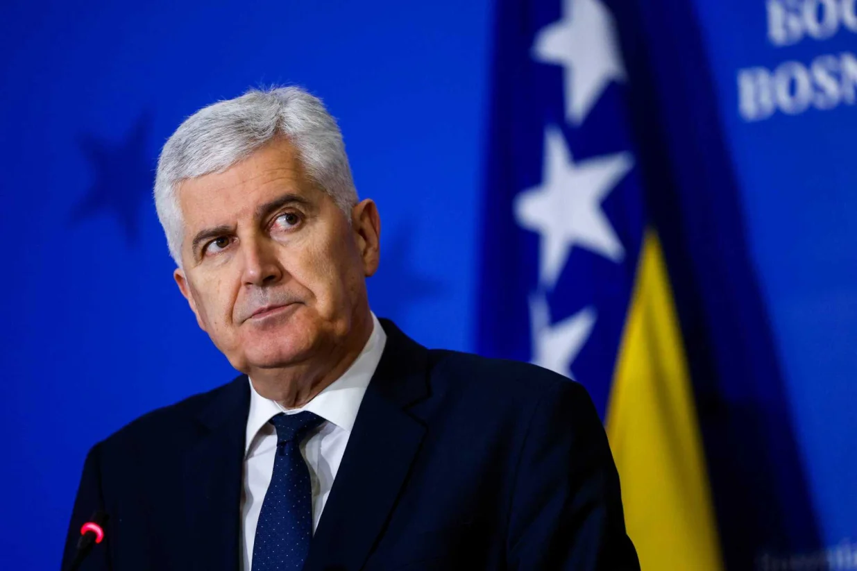 Čović se obratio medijima/Damir Deljo