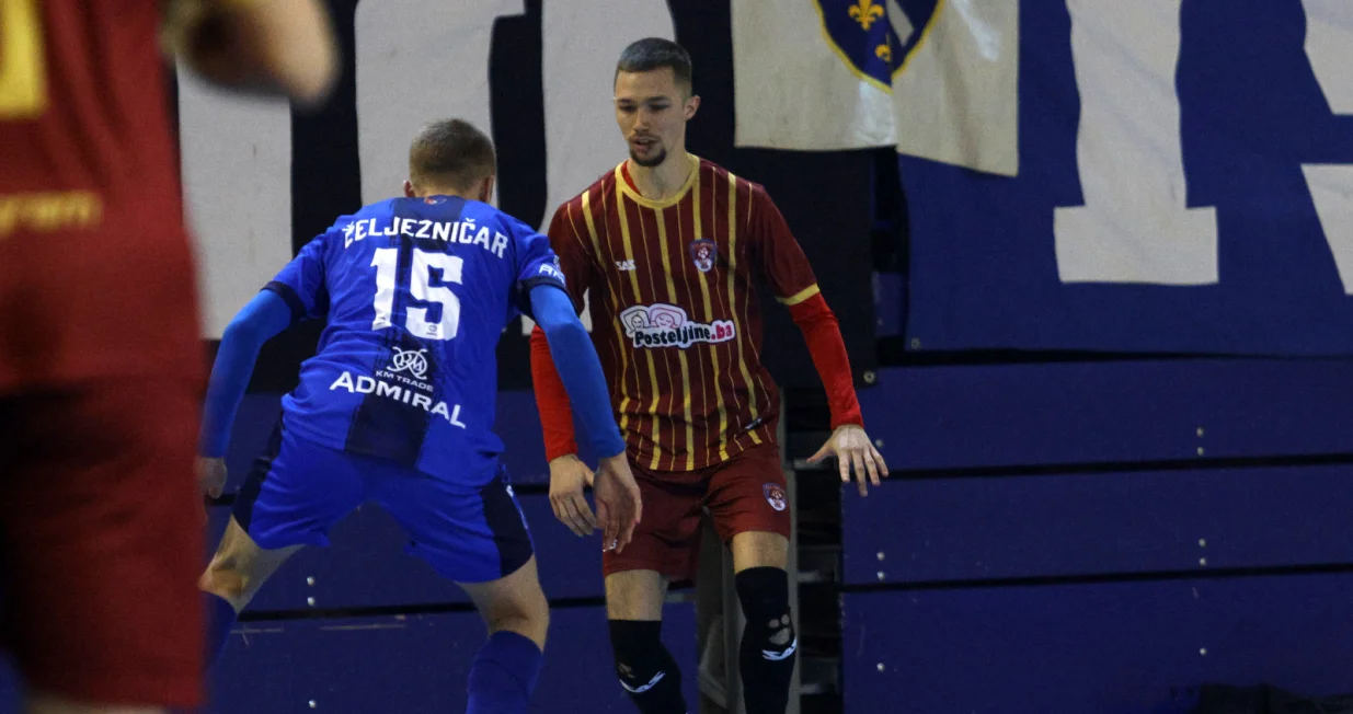 Futsal Željezničar - GFC Sarajevo (FOTO: Sanel Konjhodžić/Sport1)