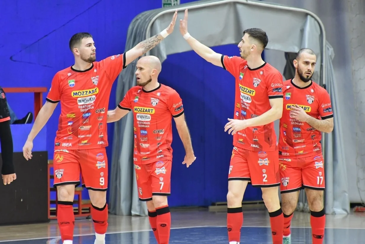 Luka Perić, Sejad Ibrišimović, Igor Osredkar Samir Gosto MNK Bubamara