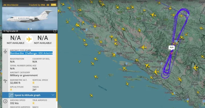 Let špijunskog aviona/Printscreen/