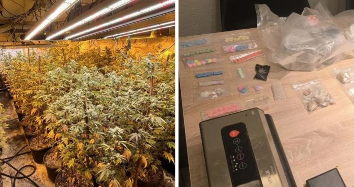 Akcija "Koko II": Pronađena droga milionske vrijednosti, uhapšena tri muškarca//