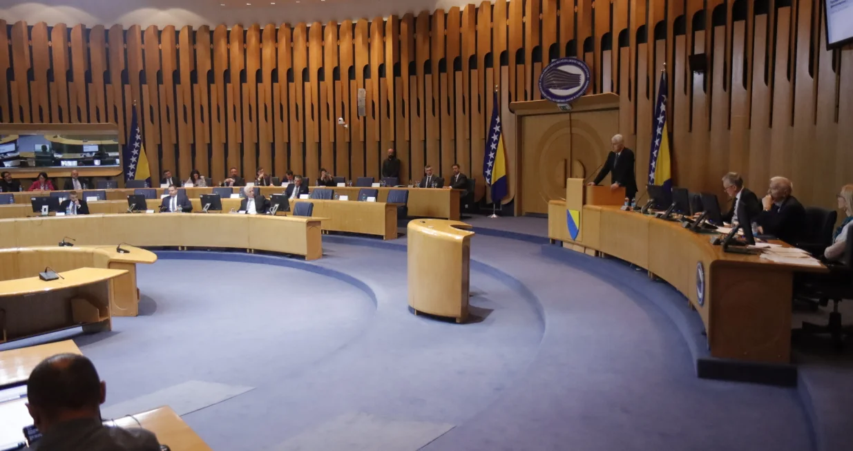 Hitna sjednica Doma naroda Parlamentarne skupštine BiH/Senad Gubelić
