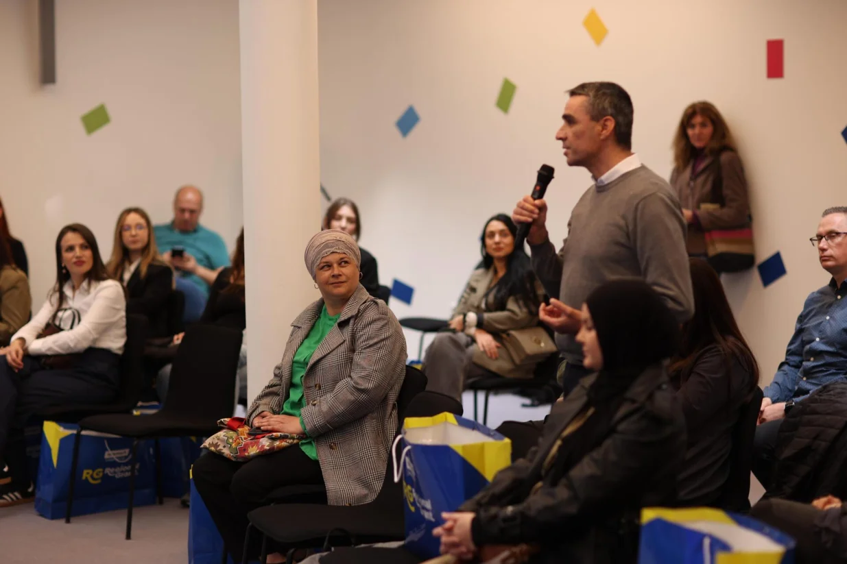 U prostorijama Europe House u Sarajevu, u organizaciji kompanije Telemach BH i Telemach fondacije, 4. aprila održana je Završna konferencija Programa regionalnih grantova (PRG)//