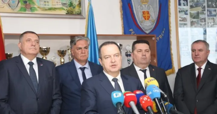 Ivica Dačić, ministar unutrašnjih poslova Srbije u tehničkom mandatu, Dan policije Republike Srpske/Borislav Zdrinja