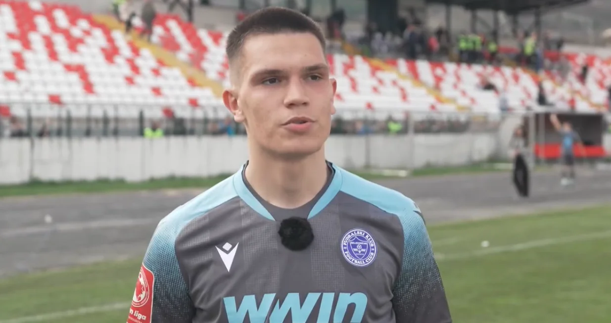Afan Fočo (FOTO: Screenshot/FK Željezničar)