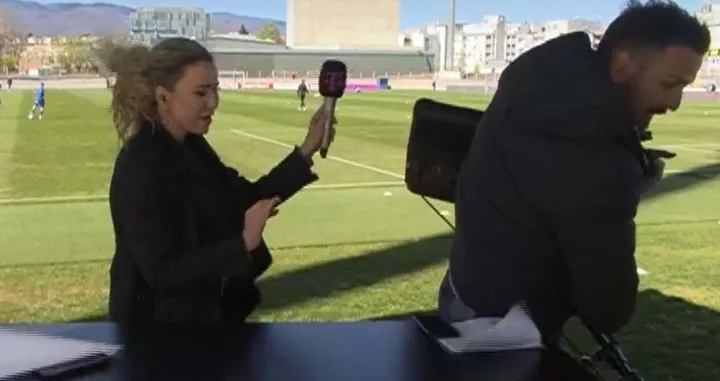 Valentina Miletić i Ivan Kelava (FOTO: Screenshot/.Tportal)