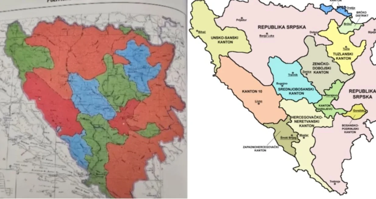 Skandalozni prikaz BiH u atlasu/