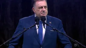 Milorad Dodik, obraćanje u Beogradu, prvi izlazak iz BiH nakon raspisivanja potjernice/Rtrs