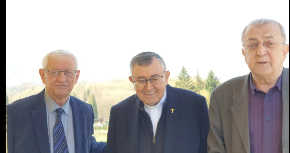 Akademici Mirko Pejanović i Franjo Topić posjetili kardinala Puljića u Kiseljaku/Željko Galić