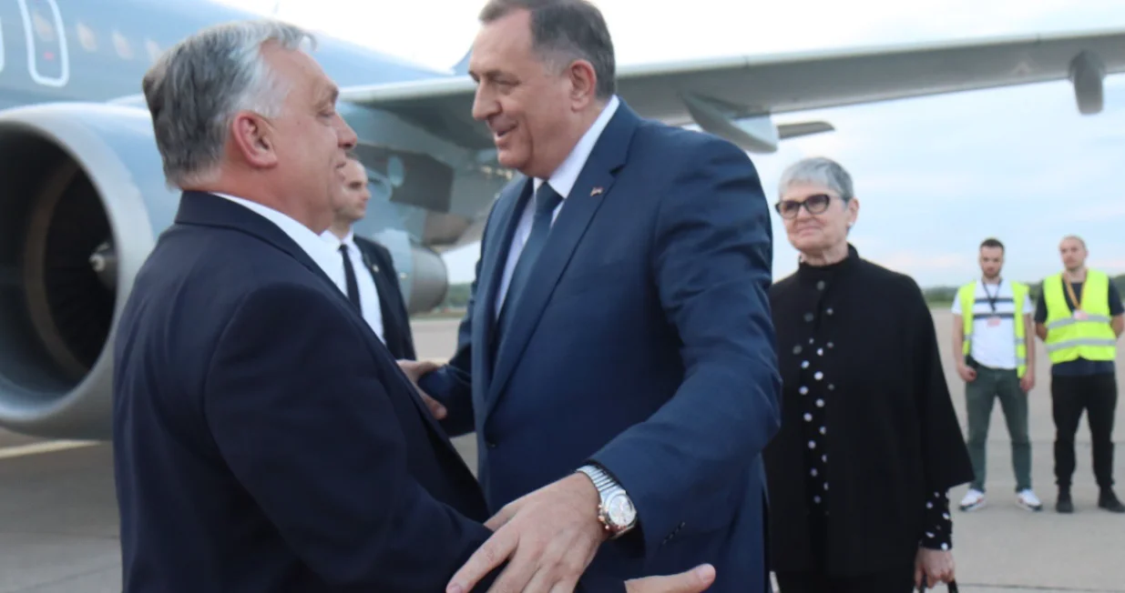 Viktor Orban i Milorad Dodik/X