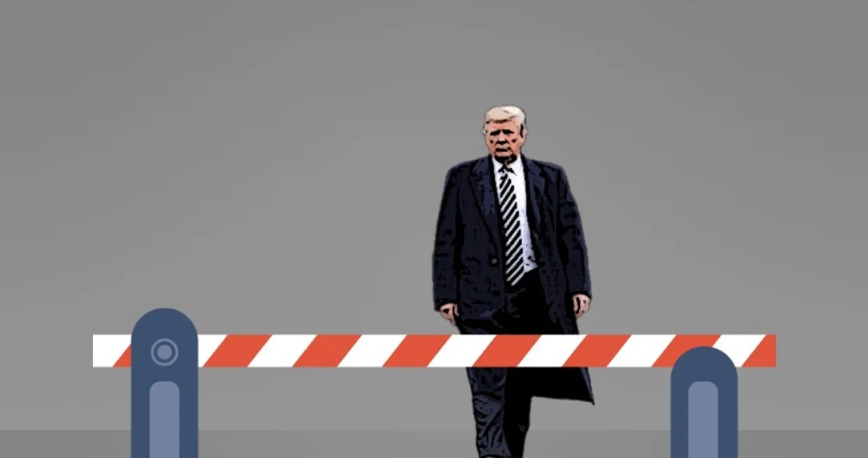 Donald Trump, vizual za kolumnu, carine, Amerika/Benjaminkrnić