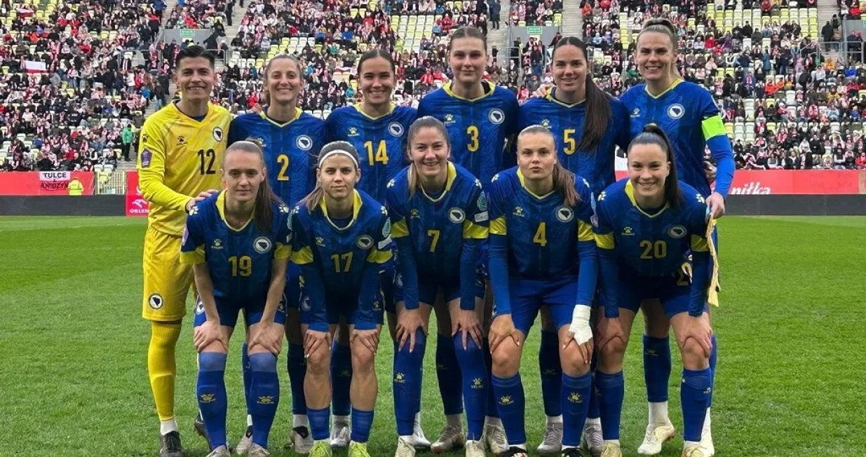 Ženska fudbalska reprezentacija BiH (FOTO: N/FSBiH)