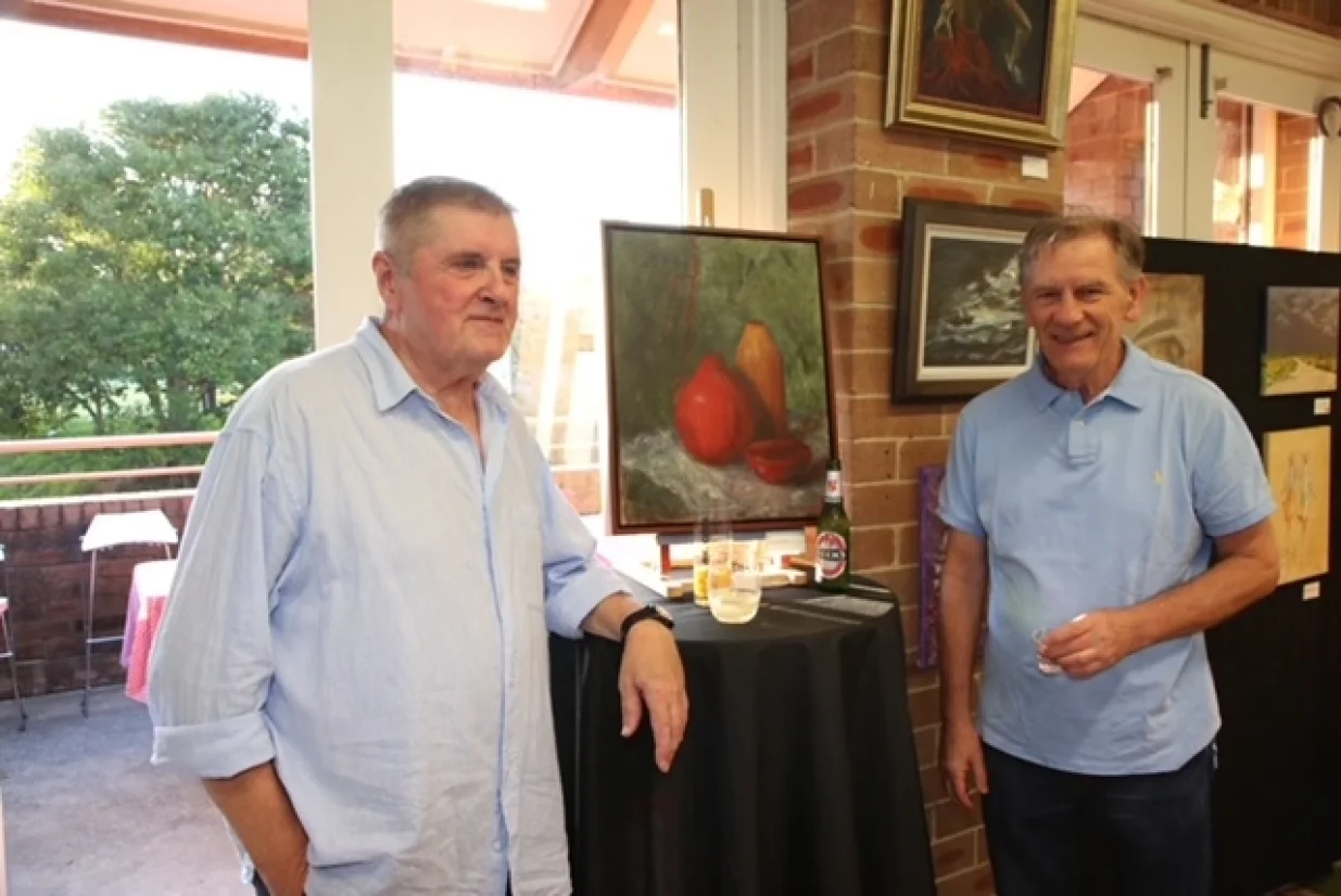 Izložba slika Senke Divljan u Sydneyu//