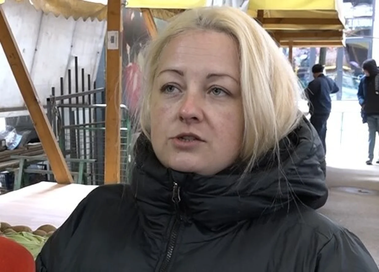 Suada Omerović, prodavačica./