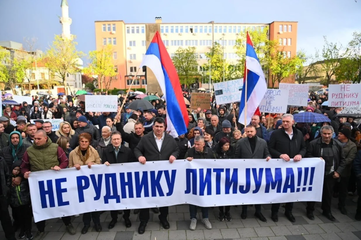 Protest protiv rudarenja litijuma na Majevici/