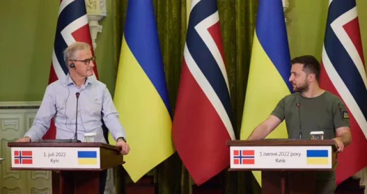 Norveška donira 5 milijardi kruna Ukrajini za municiju/