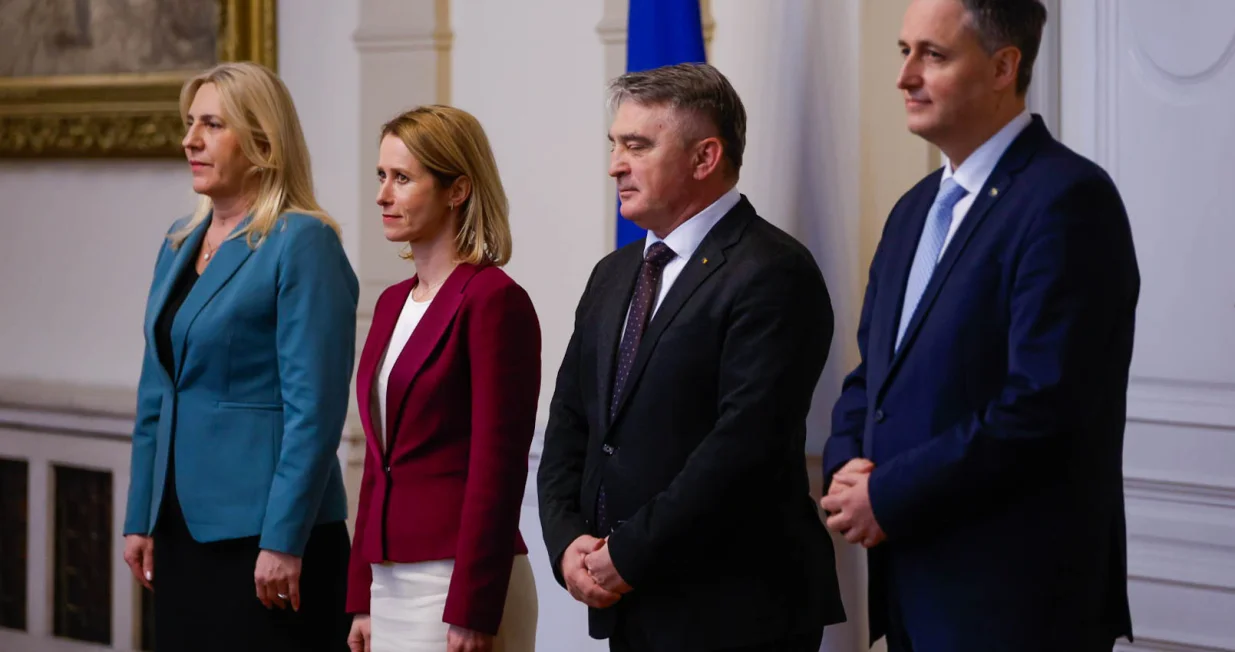 Kaja Kallas u posjeti Predsjednistva BiH/Damir Deljo @ Oslobodjenje