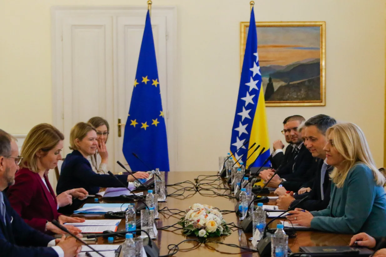 Kaja Kallas u posjeti Predsjednistva BiH/Damir Deljo @ Oslobodjenje