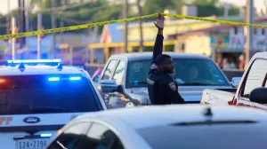 amerika policija ilustracija/