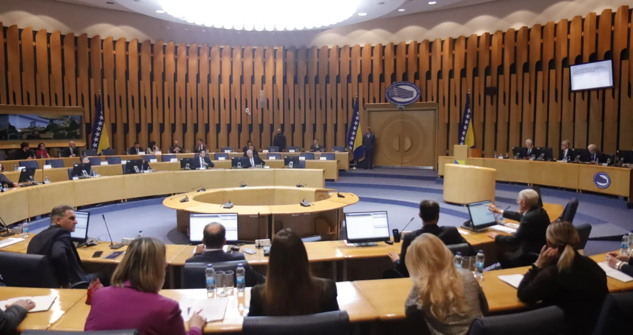 Hitna sjednica Doma naroda Parlamentarne skupštine BiH/Senad Gubelić