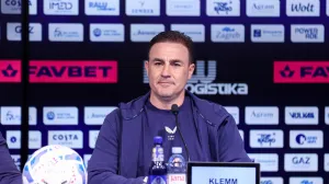 04.04.2025., Zagreb - Konferencija za medije trenera Fabia Cannavara uoci utakmice GNK Dinama protiv Istre na stadionu maksimir. Photo: Matija Habljak/PIXSELL