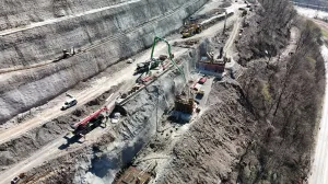 Dionica Vranduk - Ponirak/Facebook/Autoceste Fbih