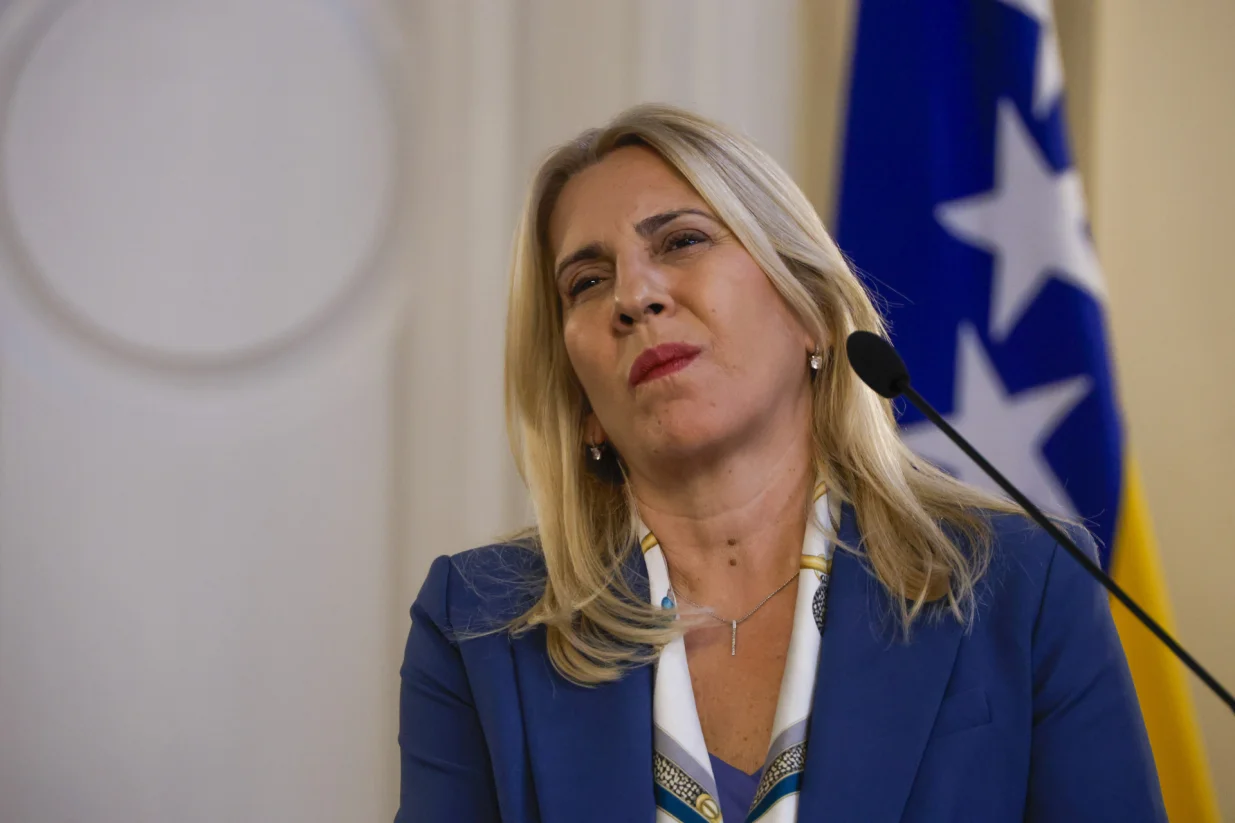 Željka Cvijanović, Svecana sala press posjeta Ceskog predsjednika Petra Pavela/Damir Deljo