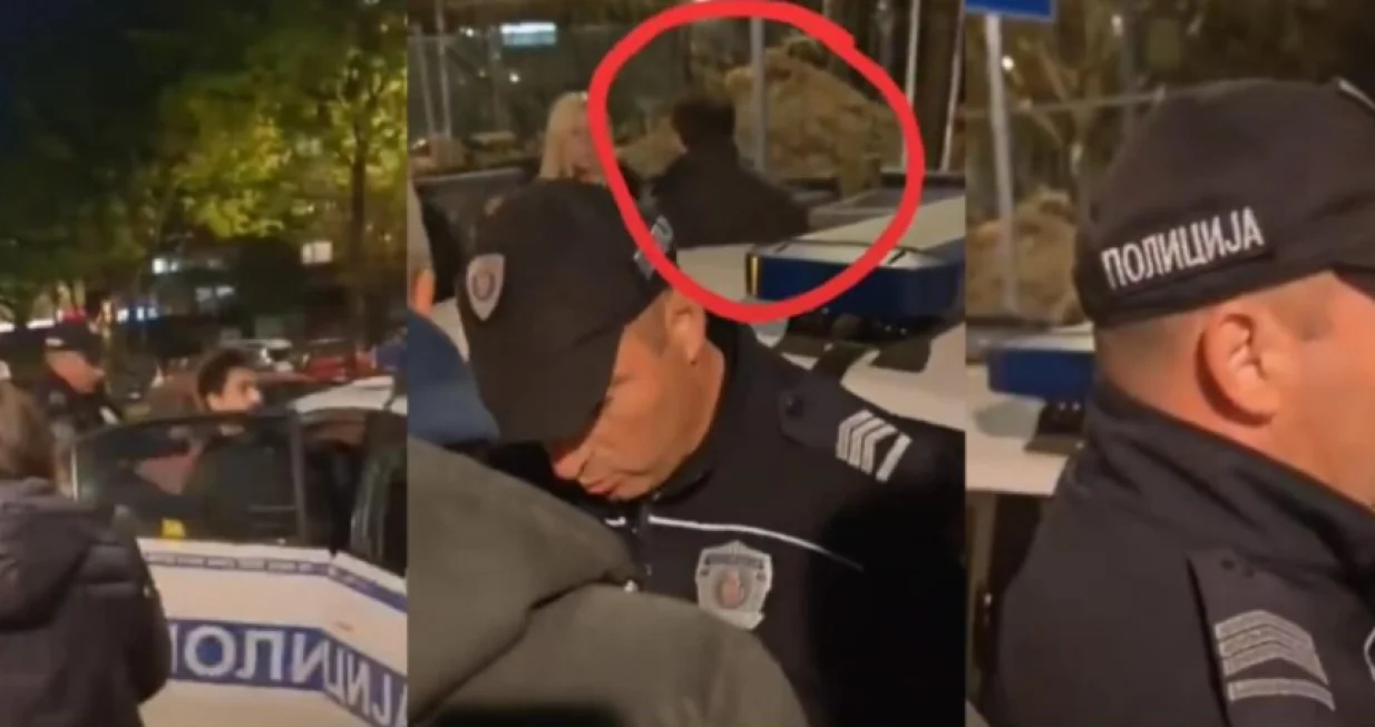 hapšenje, policija, mup srbije, beograd/Screenshot