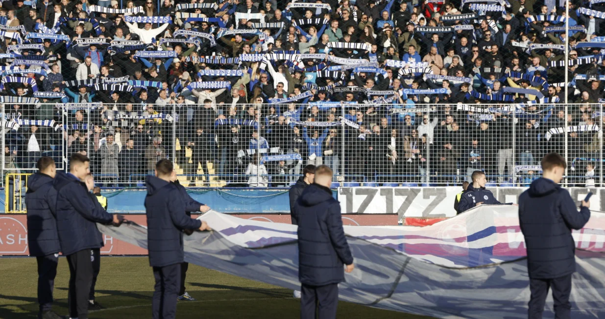 FK Željezničar - FK Sarajevo (FOTO: Damir Deljo/Oslobođenje)