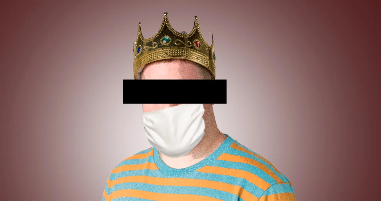 Car je go, vizual za kolumnu/Benjamin Krnić