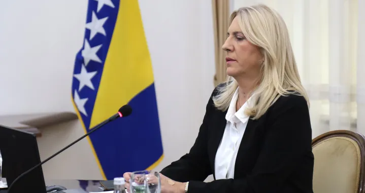 Predsjedništvo BiH sjednica Željka Cvijanović/Senad Gubelić