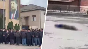 Čečenija., izložili tijelo ubijenog tinedžera,// Screenshot 