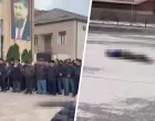 Čečenija., izložili tijelo ubijenog tinedžera,// Screenshot 