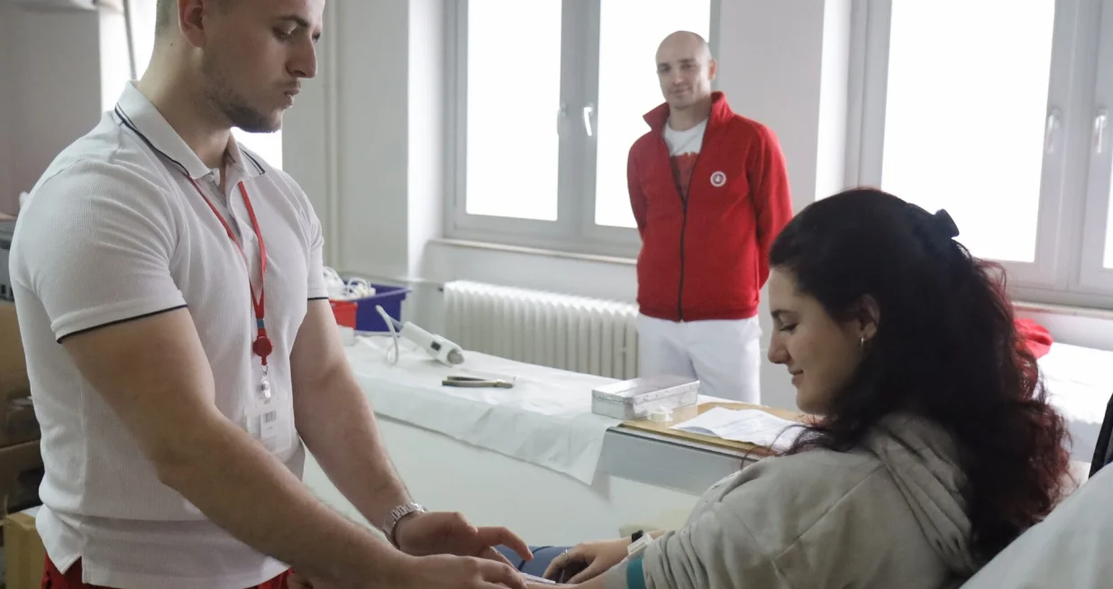 Opća bolnica transfuziologija darivanje krvi/Senad Gubelić