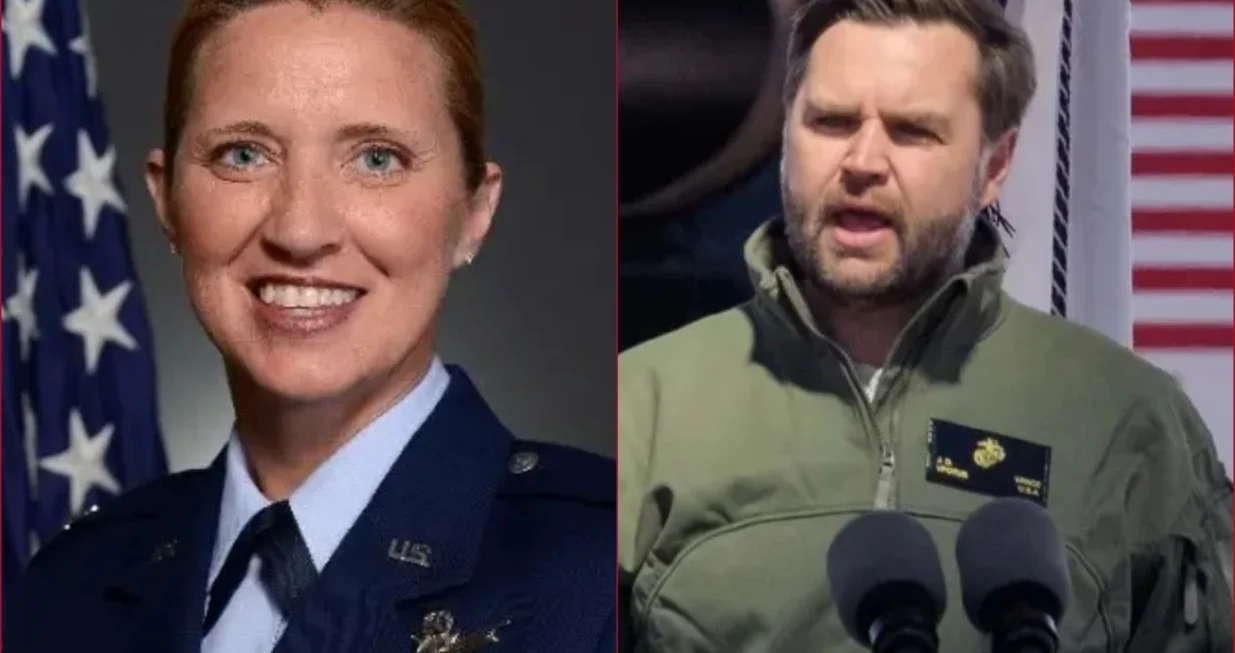 Susannah Meyers, JD Vance, pukovnica, vojska, grenland/Ilustracija