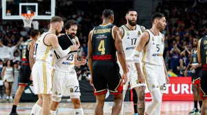 Real Madrid Džanan Musa Sergio LlullVincent Poirier Rudy Fernandez 